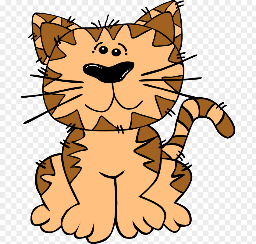 Cute Cat Clipart Kitten Free Content Clip Art PNG