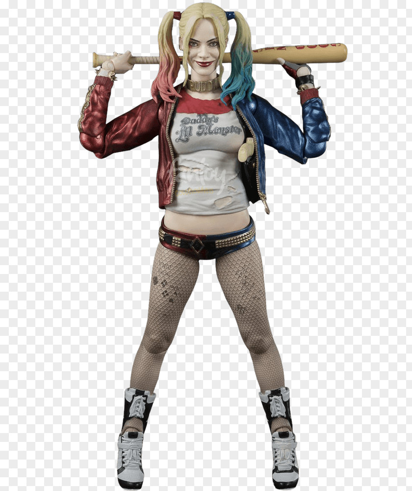 Margot Robbie Harley Quinn Joker Batman S.H.Figuarts Action & Toy Figures PNG