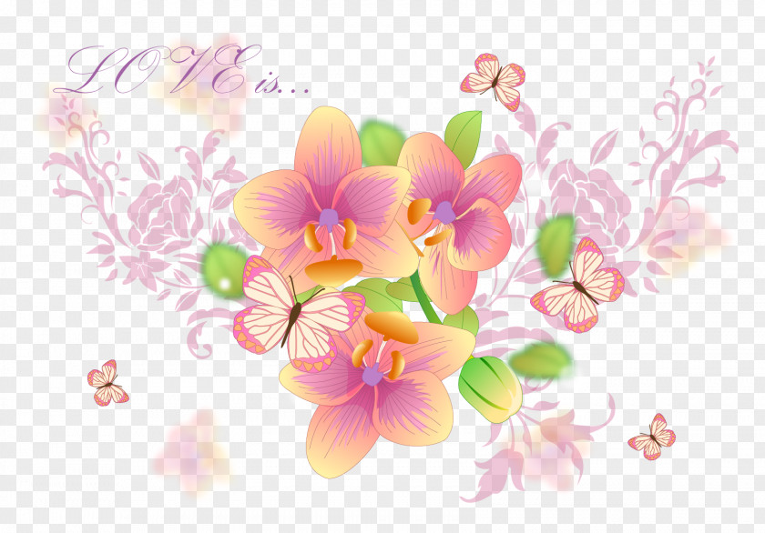 Flower Illustration Image Companion Floral Design PNG