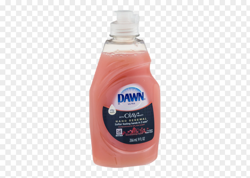 Pomegranate Splash Dawn Dishwashing Liquid Bottle PNG