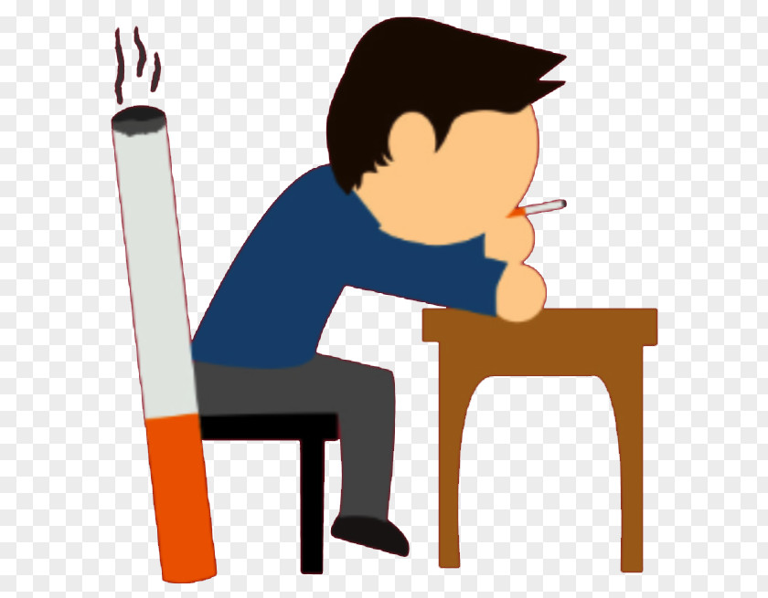 Smoking Is Harmful To Health Chair Standing Desk Sitting Clip Art PNG