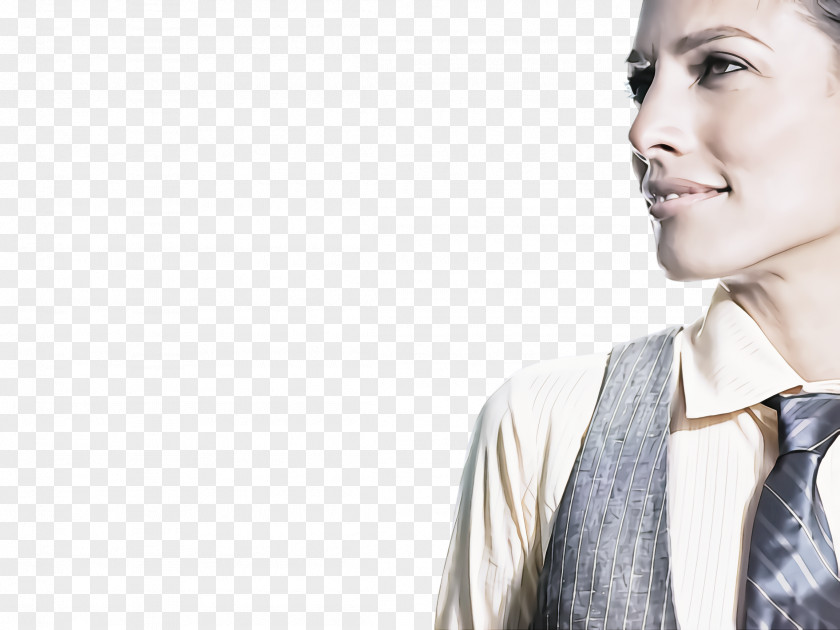 Suit Whitecollar Worker Face Skin Chin Neck Male PNG