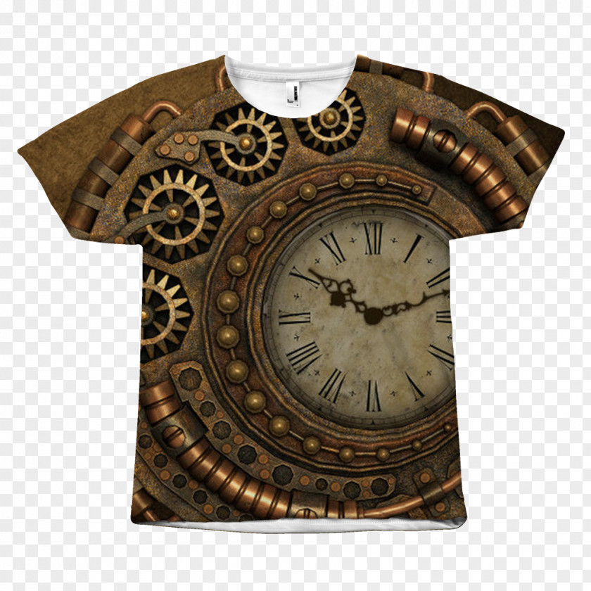 T-shirt Clockwork Steampunk Gear PNG