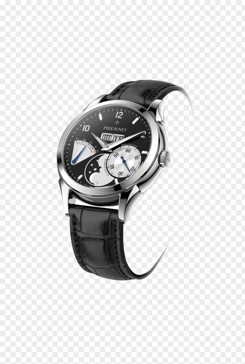 Watch Pequignet Automatic Rue Royale, Paris Craft Production PNG