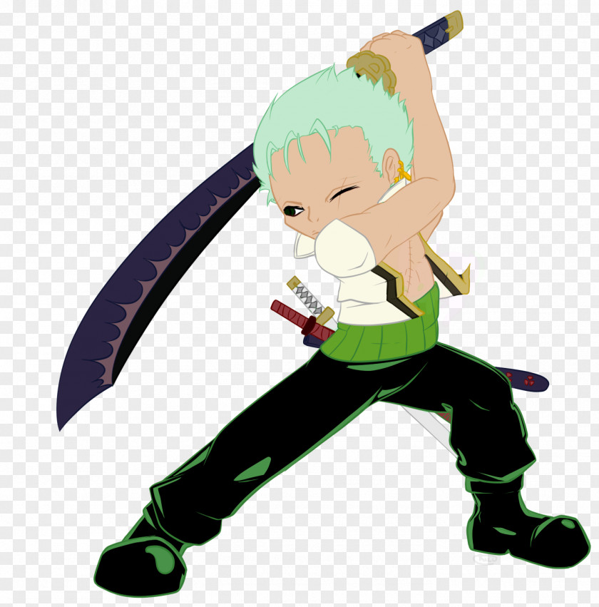 ZORO Cartoon Character Clip Art PNG