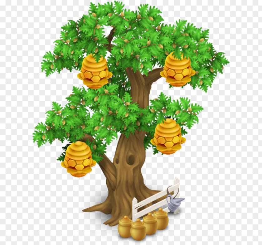 Beehive Hay Day Tree Clip Art PNG