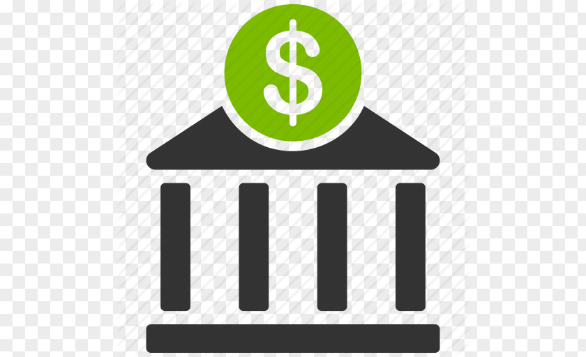 Blue Bank Icon In Flat Style With The Building Facade Three Account Money PNG