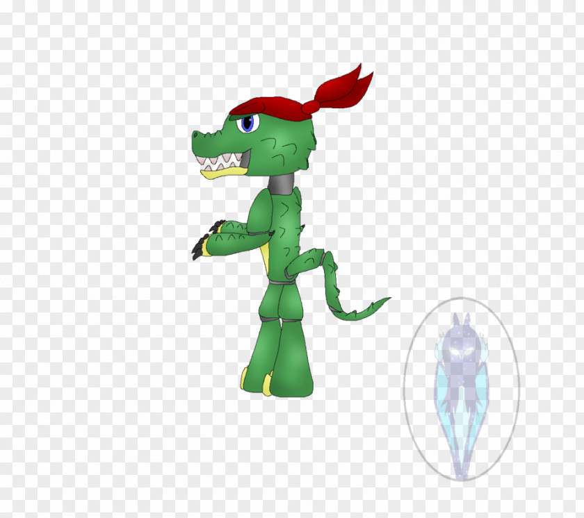 Crocodile Peter Pan Animal Figurine Green Cartoon PNG