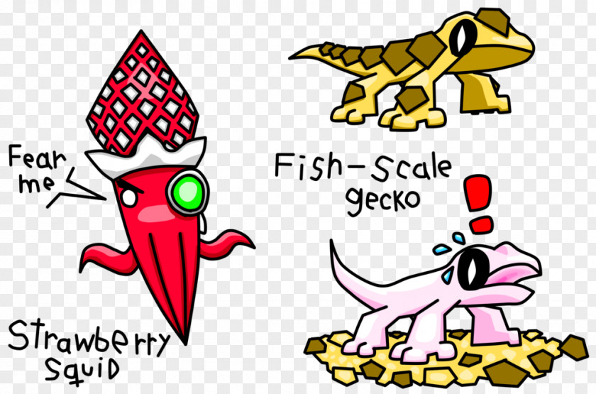 Fish Squid Toad Art Gecko PNG