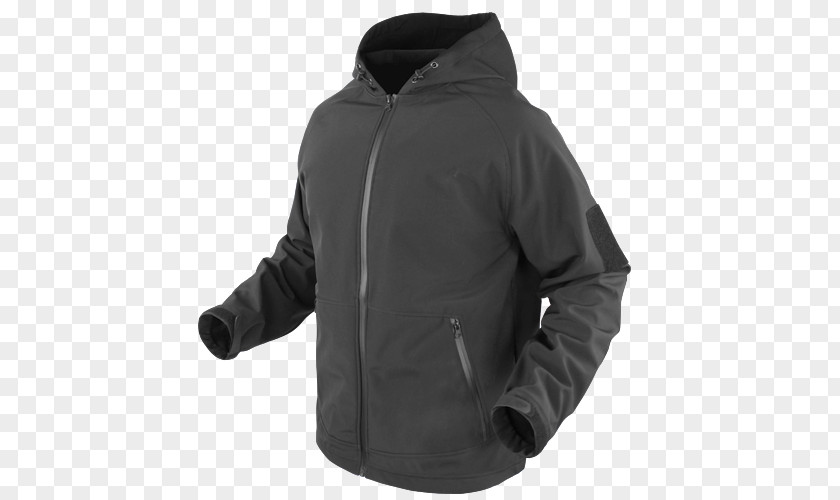 Jacket Hoodie Shell Softshell Coat PNG