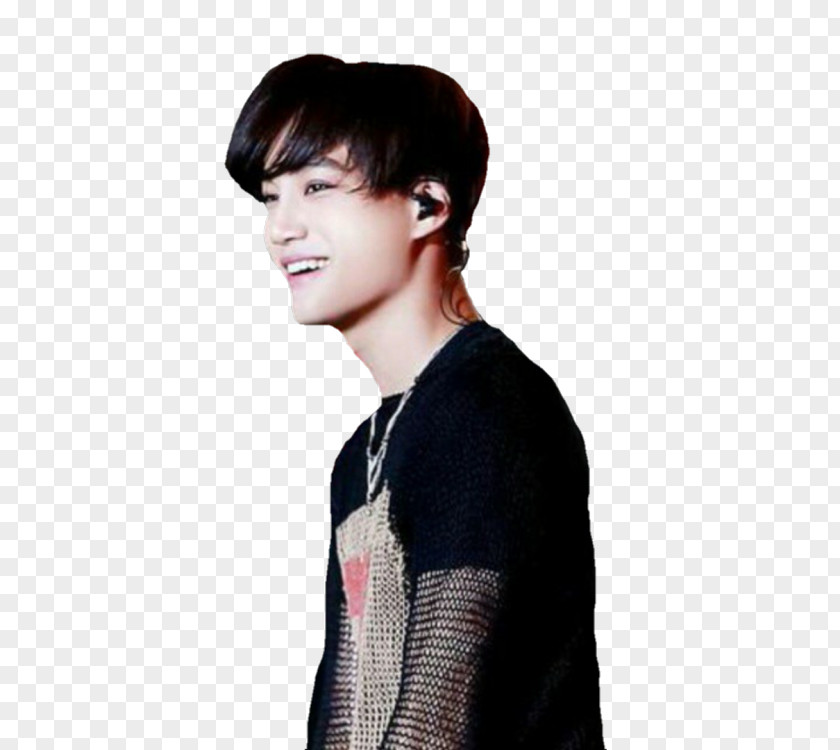 Kai Black Hair EXO K-pop Actor PNG