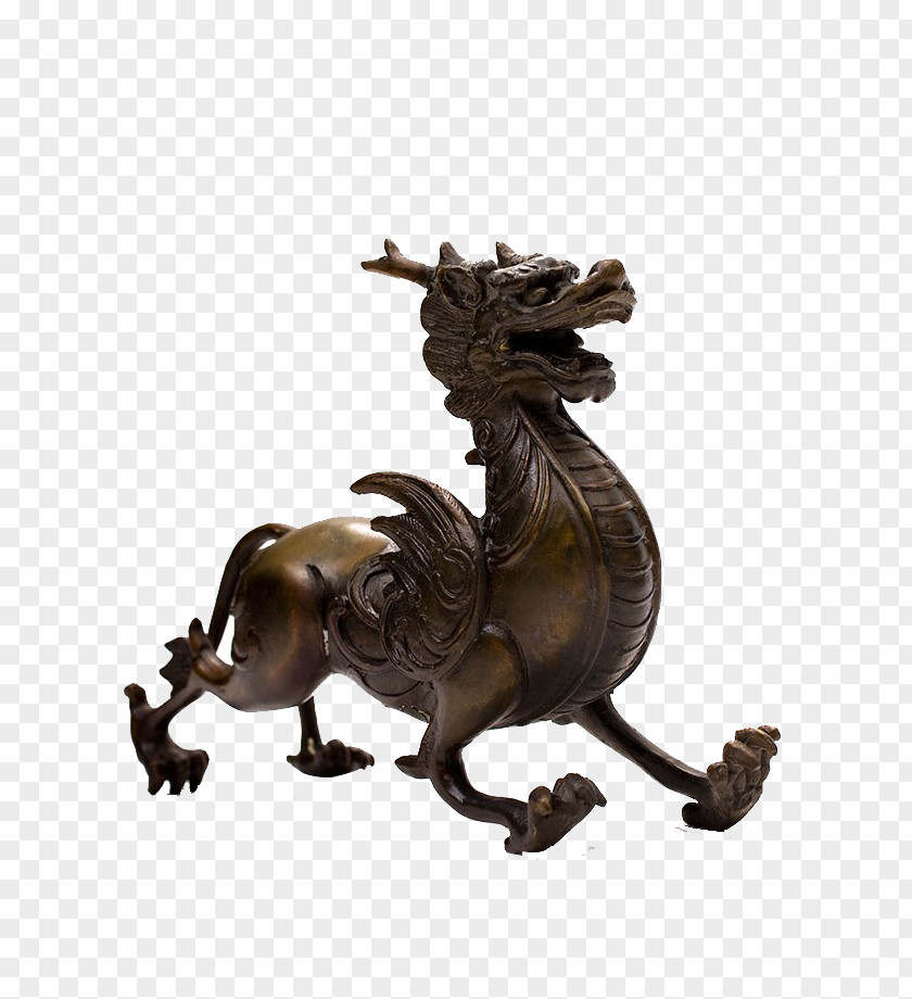 Wood Carving Dragon Chinese Sculpture PNG
