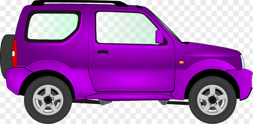 Automobile Car Purple Clip Art PNG