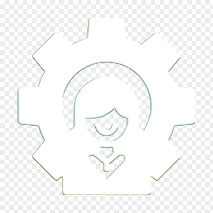 Cog Icon Leader Management PNG