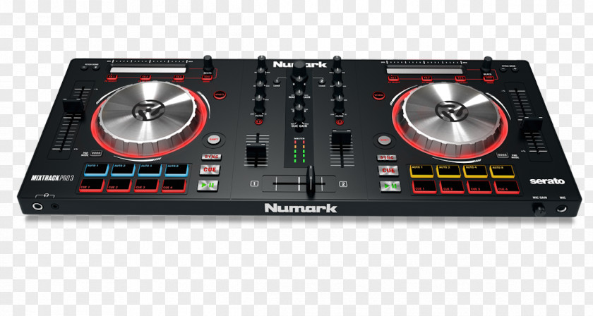 DJ Controller Numark Industries Disc Jockey Audio Mixers PNG