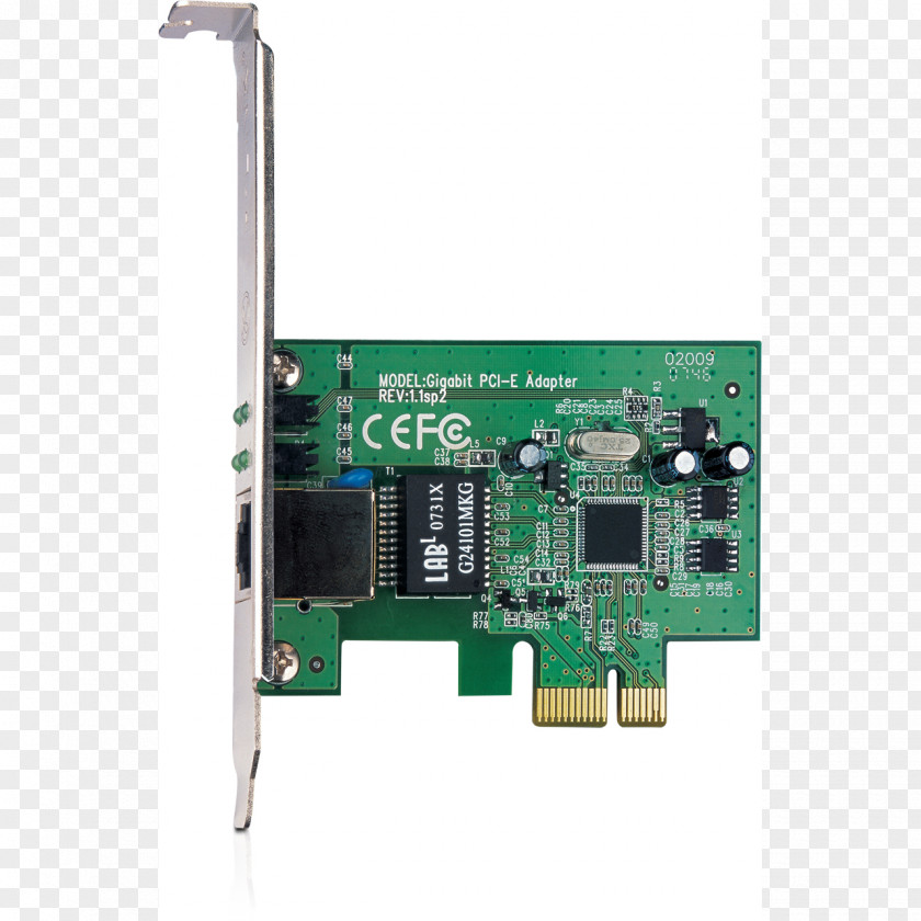 Network Cards & Adapters Gigabit Ethernet Conventional PCI Express TP-Link PNG