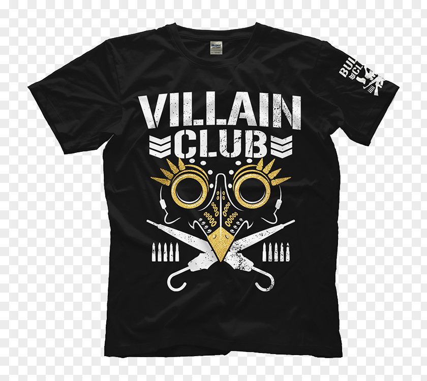 T-shirt Bullet Club New Japan Pro-Wrestling Clothing Sizes PNG