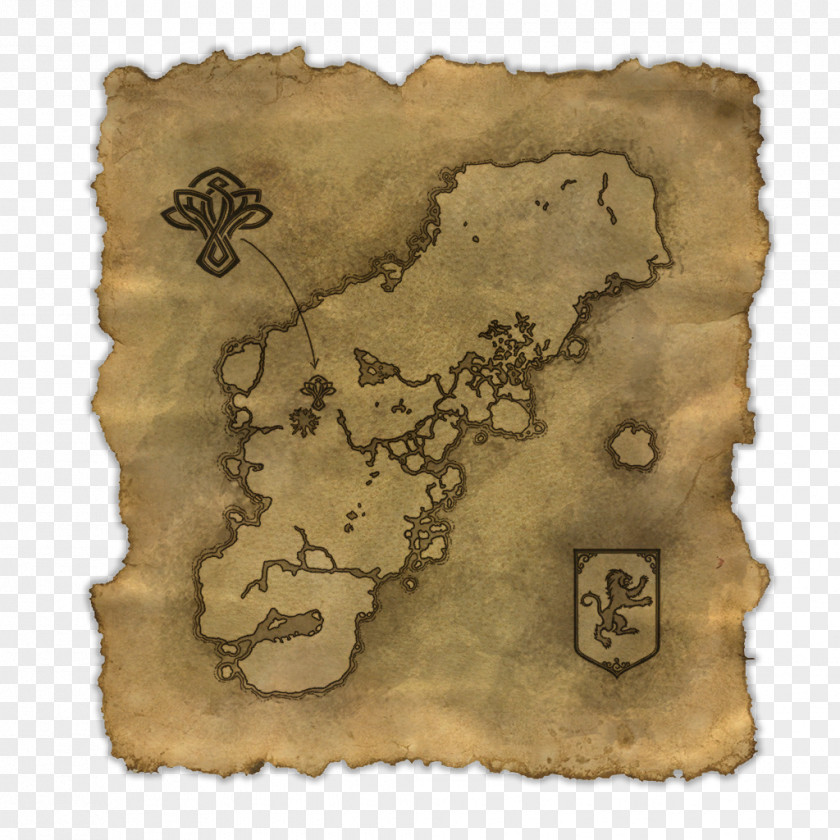 The Elder Scrolls Online II: Daggerfall Map Alchemy PNG