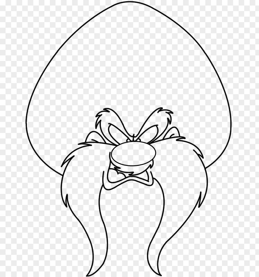 Yosemite Sam Line Art Drawing National Park Cartoon PNG