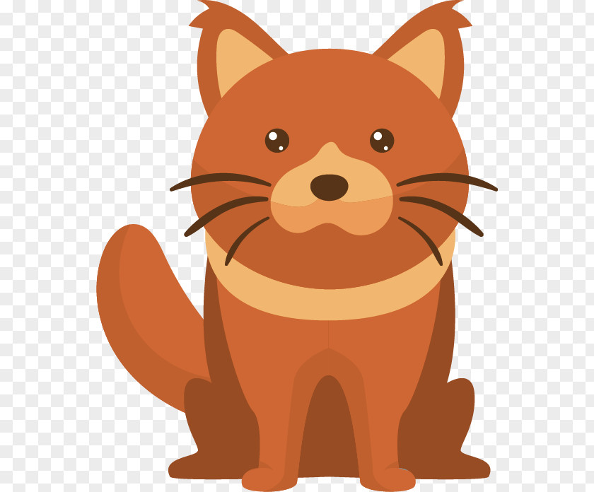 Brown Cat Pattern Kitten Euclidean Vector Cartoon PNG
