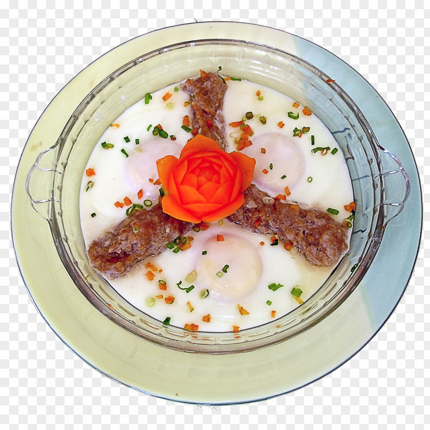 Egg Patties Ice Cream Chinese Steamed Eggs Asian Cuisine Breakfast Meatloaf PNG