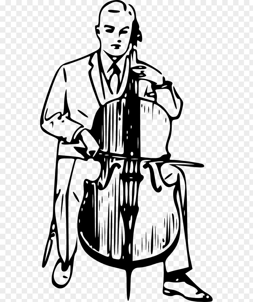 Musical Instruments Cello Cellist Double Bass Clip Art PNG