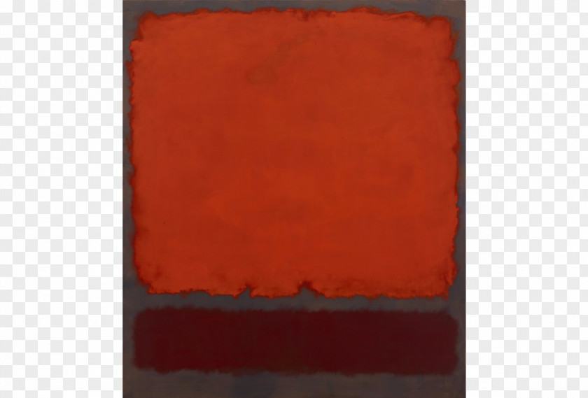 Painting Untitled (Red) No.301 Color Field Abstract Art PNG