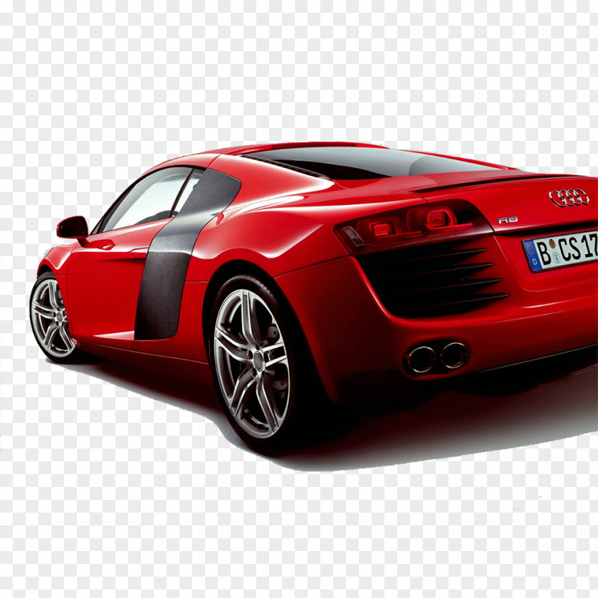 Back Side,car,red,Audi R8 Audi Le Mans Concept 2018 LMS (2016) Car PNG