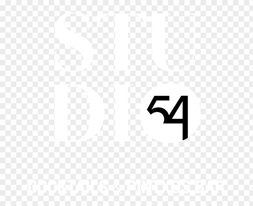 STUDIO 54 Logo Brand Number PNG