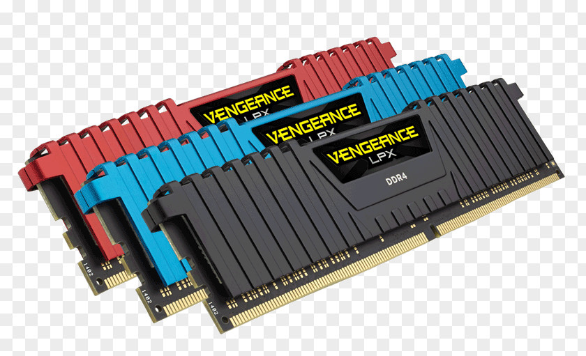 Corsair Components CORSAIR 64GB (4 X 16GB) 288-Pin DDR4 SDRAM 2666 (PC4 21300) Desktop Memory Model CMU64GX4M4A2666C16B MINIX NEO U1 DIMM PNG