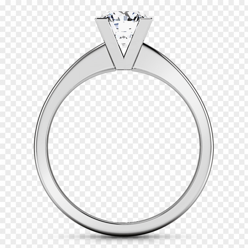 Engagement Ring Diamond Prong Setting Jewellery PNG