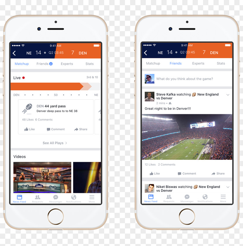 Facebook Live Stadium Sport Super Bowl 50 Social Media PNG
