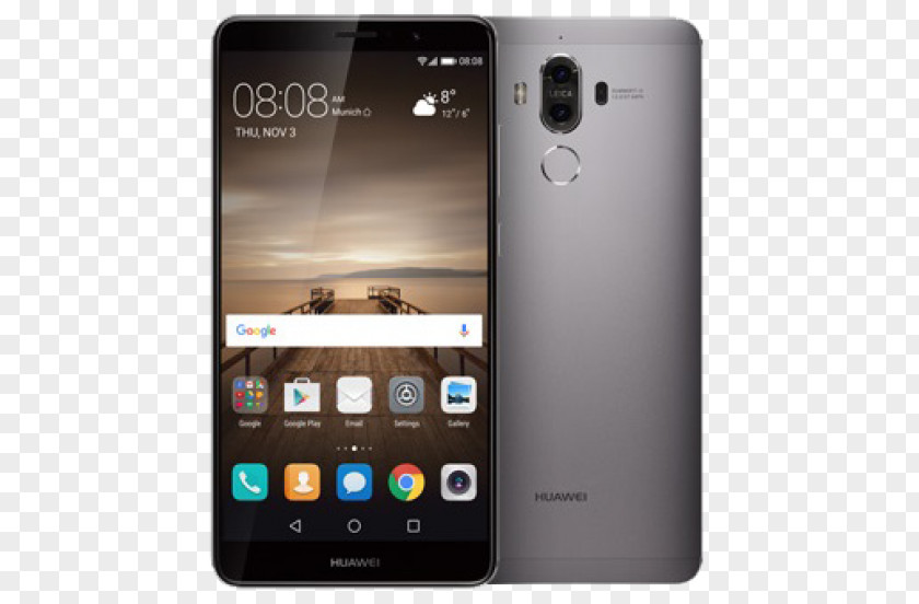 Huawei Mobile Mate9 Mate 8 9 Dual SIM 4G 64GB Black Hardware/Electronic Pro MHA-L29 Space Gray (64GB+4GB RAM) 华为 PNG