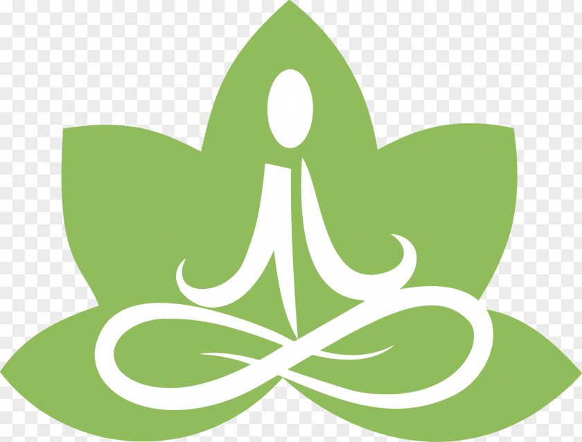 Meditation Yoga Lotus Position Logo PNG