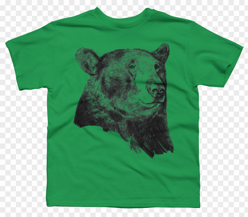 Muscle T-shirt Sleeve Green Snout PNG