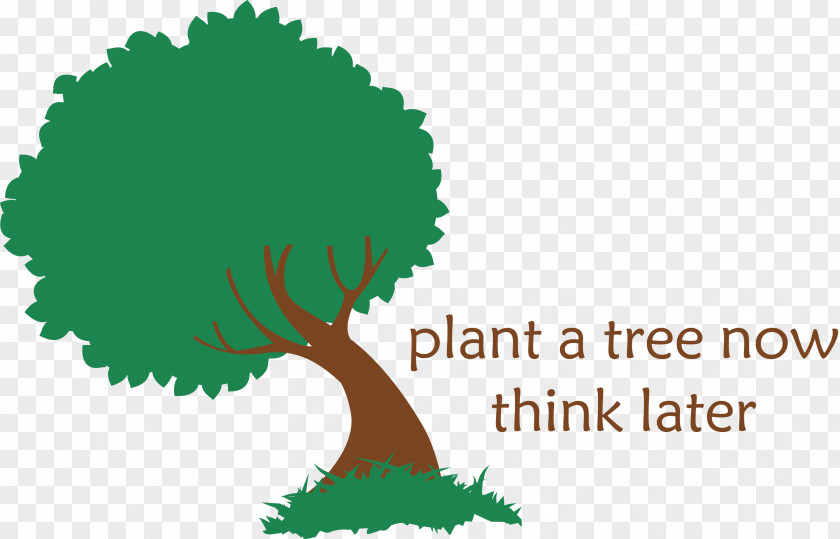 Plant A Tree Now Arbor Day PNG