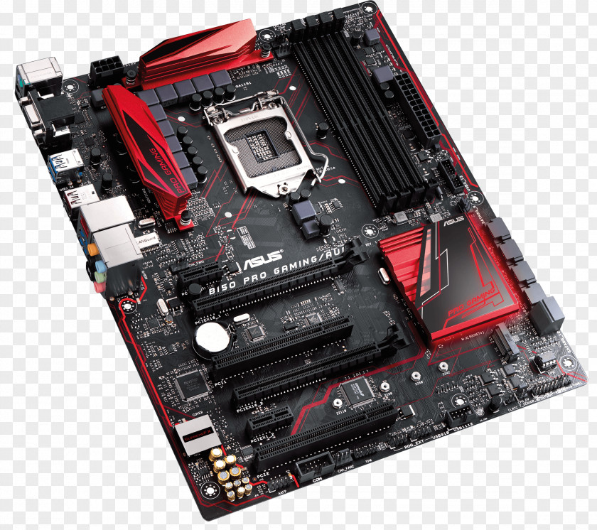 Power Socket Intel LGA 1151 Motherboard ASUS DDR4 SDRAM PNG