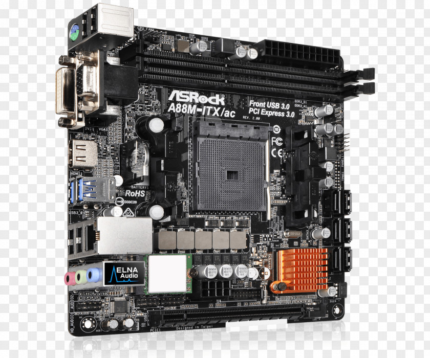 R2 Motherboard Mini-ITX Socket FM2+ ASRock PNG