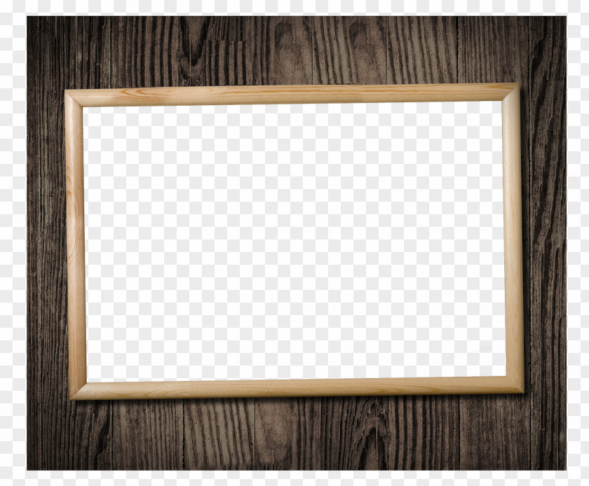 Wood Picture Frames Mirror Stock Photography PNG