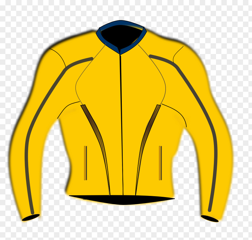 Yellow Jacket Clip Art Coat Hoodie PNG