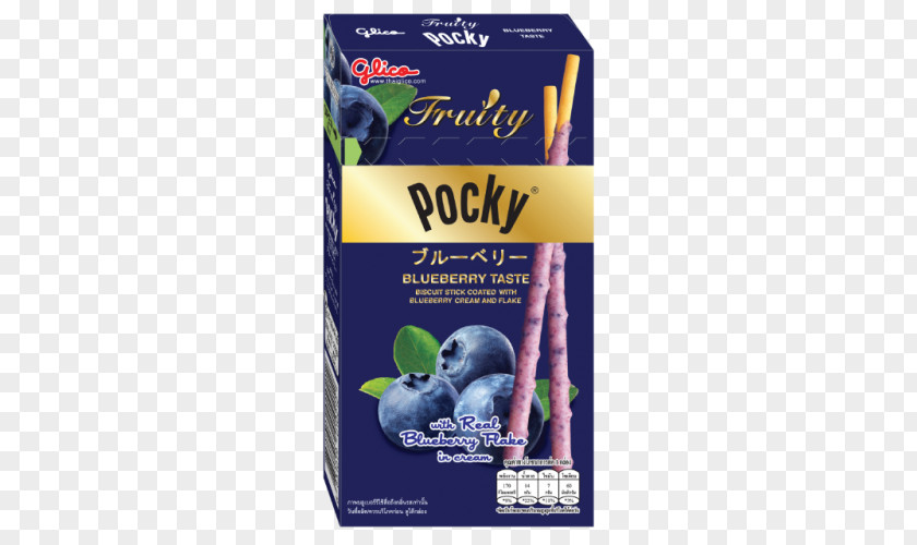 Blueberry Fruit 2 Packs Glico Pocky Fruity Flavor Biscuit Sticks 35 G / 1.23 Oz Japanese Cuisine Ezaki Co., Ltd. PNG