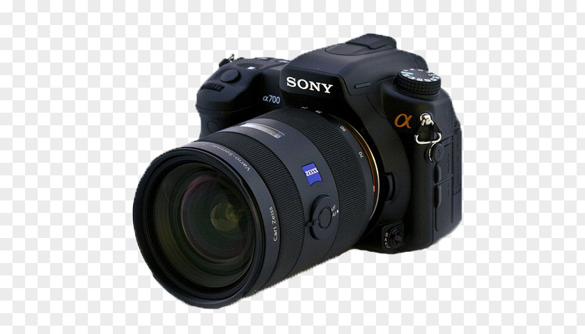Camera Lens Digital SLR Sony Alpha 700 Single-lens Reflex PNG