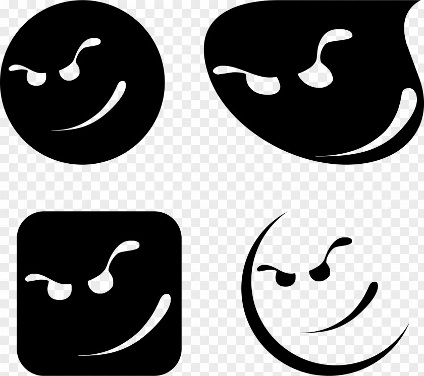 Crazy Smiley Emoticon Clip Art PNG