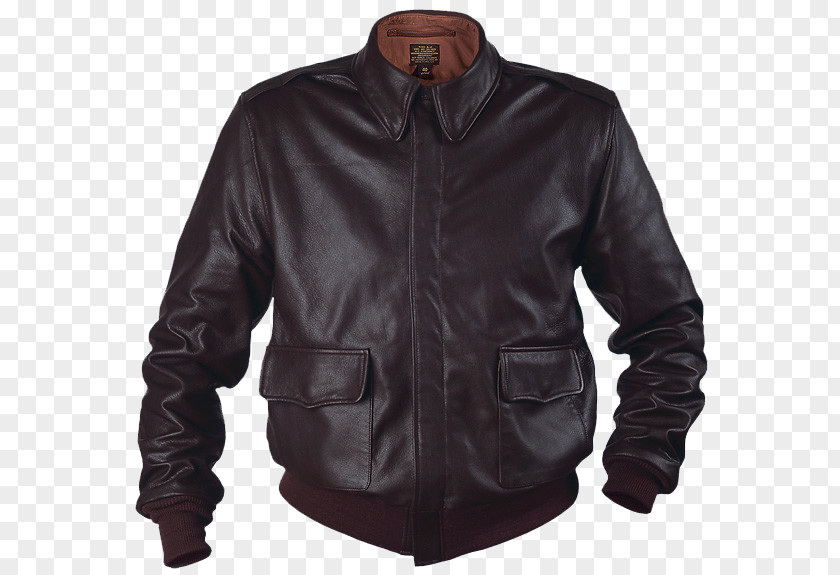 Flight Jacket A-2 Leather PNG