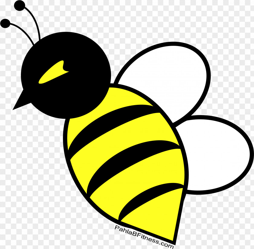 Line Art Pest Bee Cartoon PNG