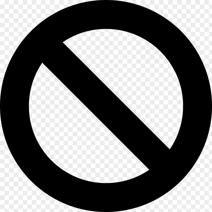 Symbol Prohibition In The United States No Download Clip Art PNG