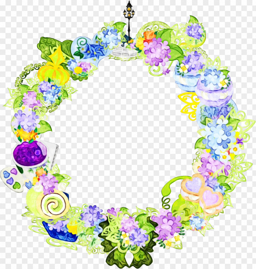 Floral Design Cut Flowers Picture Frames PNG