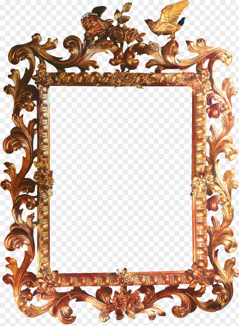Interior Design Rectangle Gold Background Frame PNG
