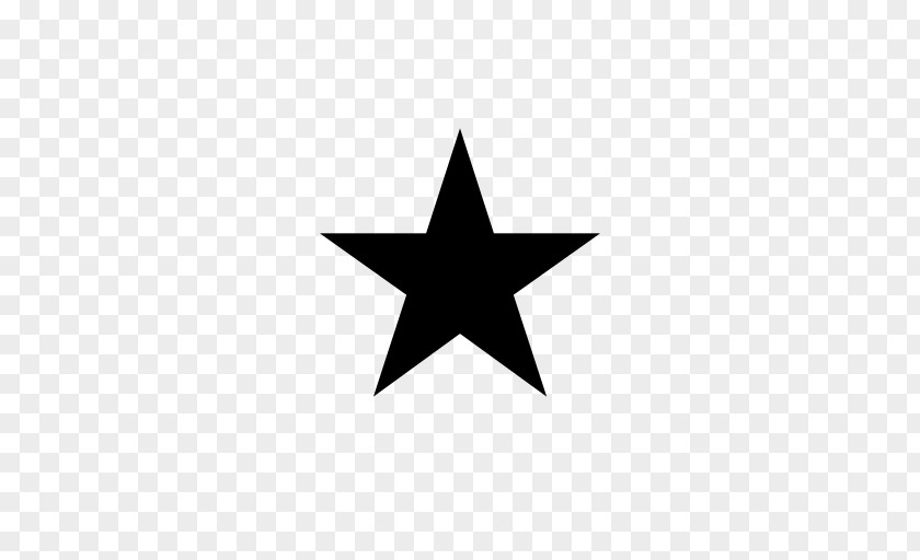 Blackstar Five-pointed Star Royalty-free PNG