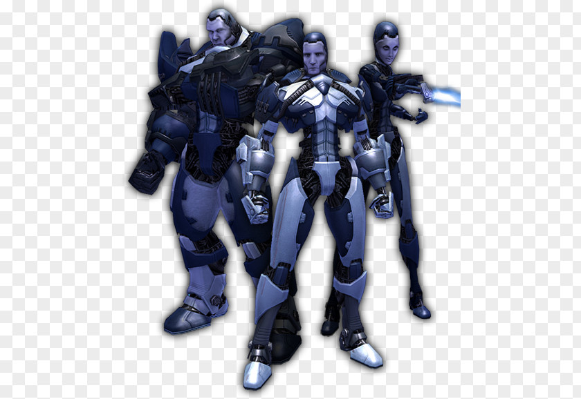 Cyborg City Of Heroes Praetorian Guard Raid Robot PNG